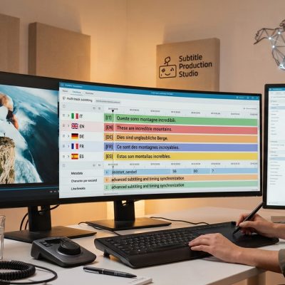 sottotitolazione professionale video